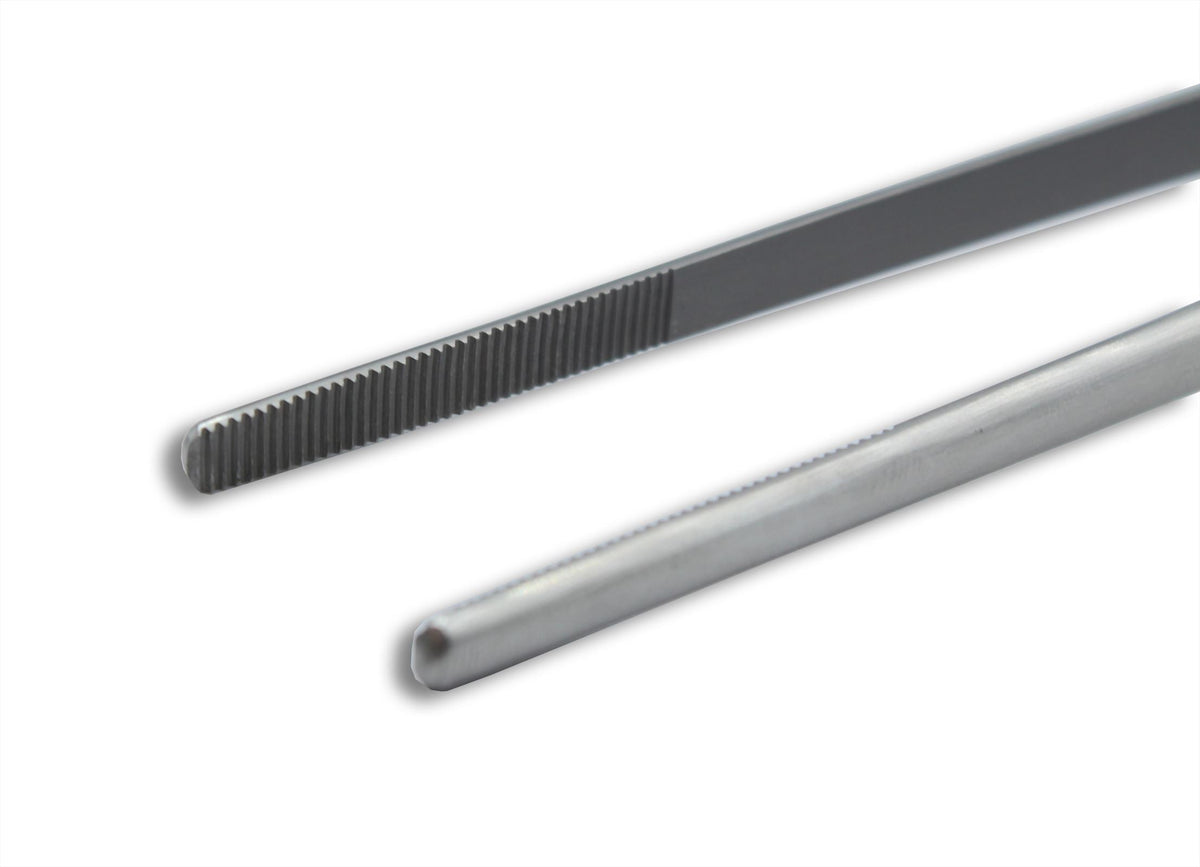 SOLEA roestvrijstalen vis- vlees- BBQ- keuken pincet lengte 30 cm