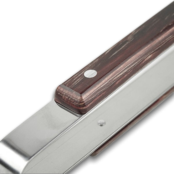 Tang 38 cm RVS met FSC houten heft