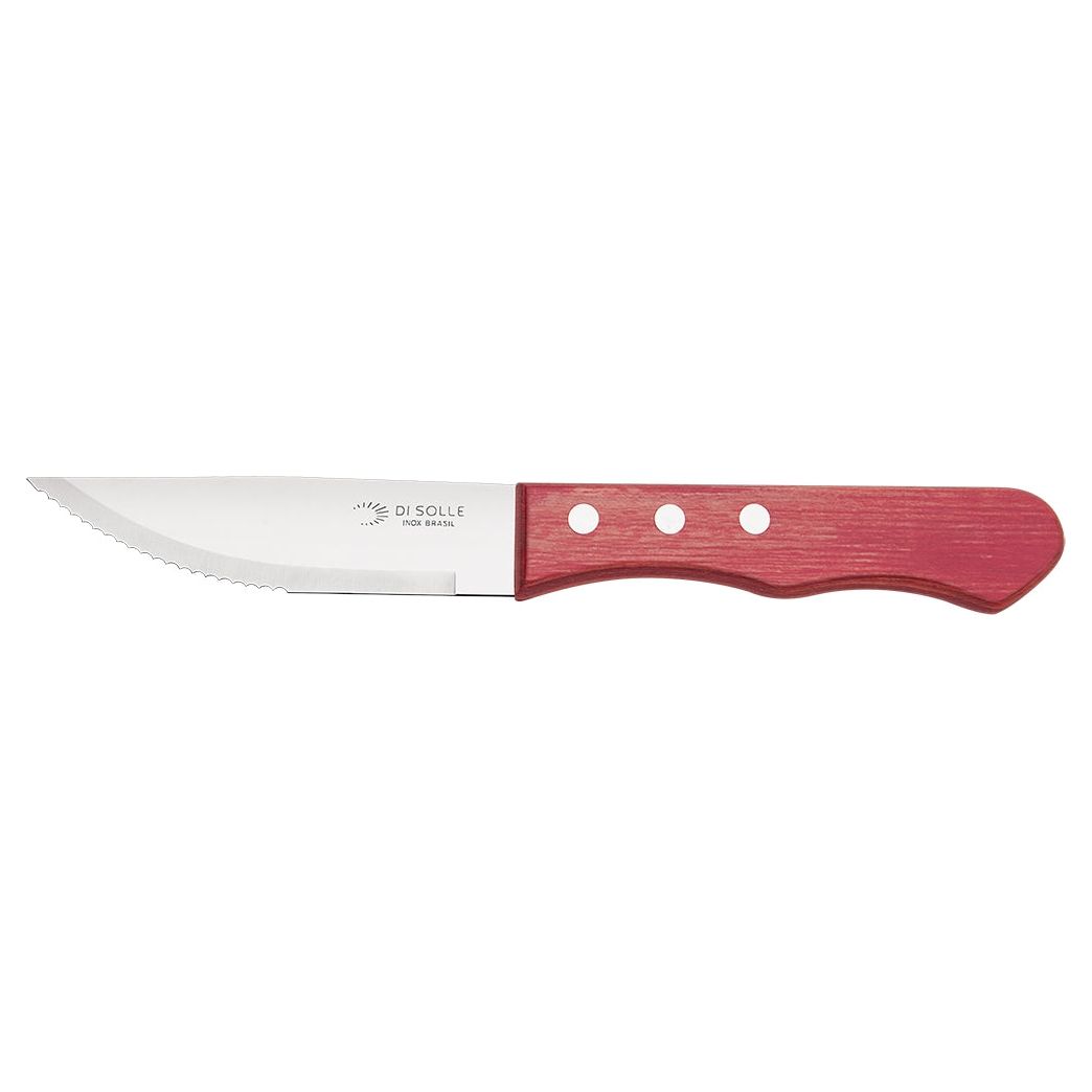 Steakmes 12cm RVS lemmet FSC houtcomposiet heft