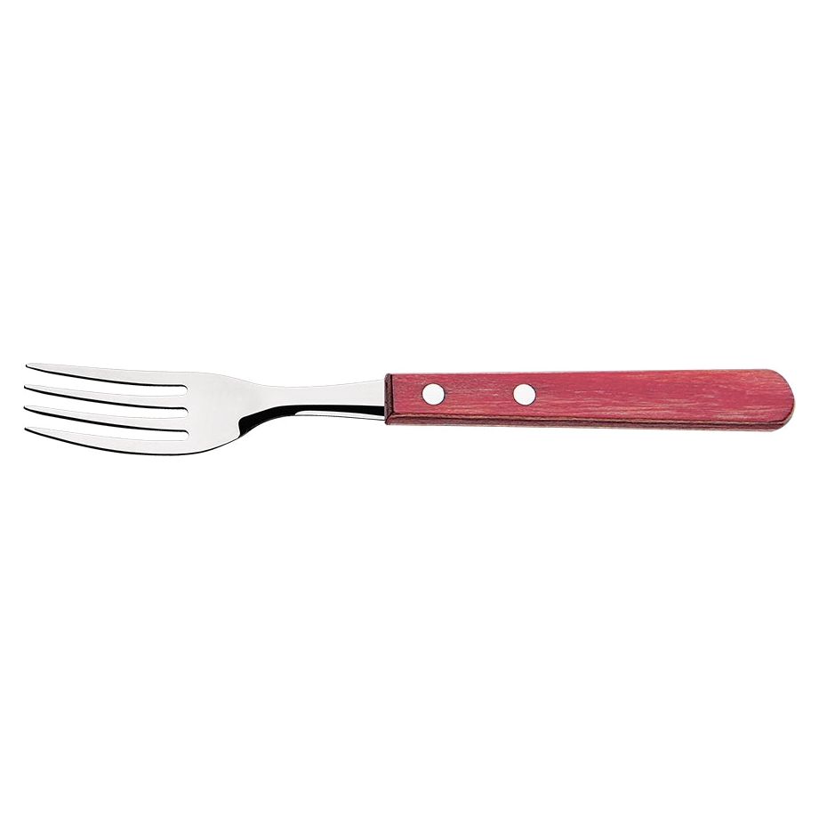 Vork RVS 21 cm FSC houten heft