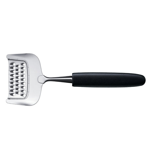 TRIANGLE RVS kaasrasp kort model kaasschaaf met zwart kunststof PP heft