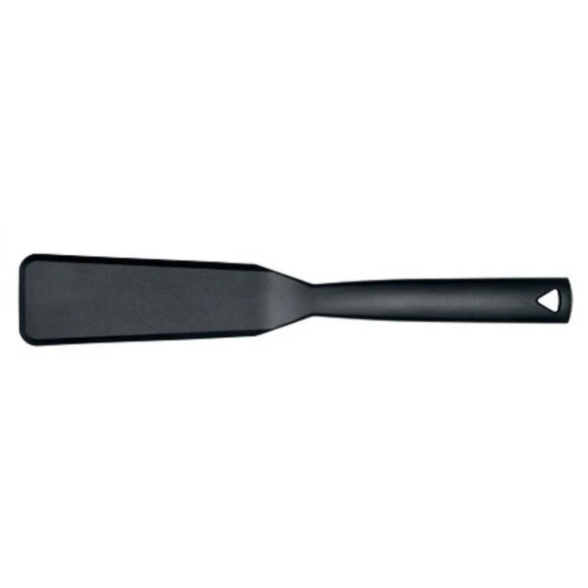 TRIANGLE zwart nylon spatel 30cm lang; bestand tegen hoge temperaturen