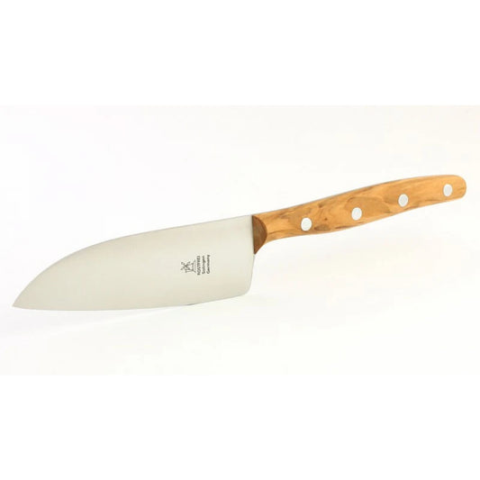 ROBERT HERDER K2 Universeel- koks- mes lemmet 11 cm RVS met FSC ijsbeuken houten heft