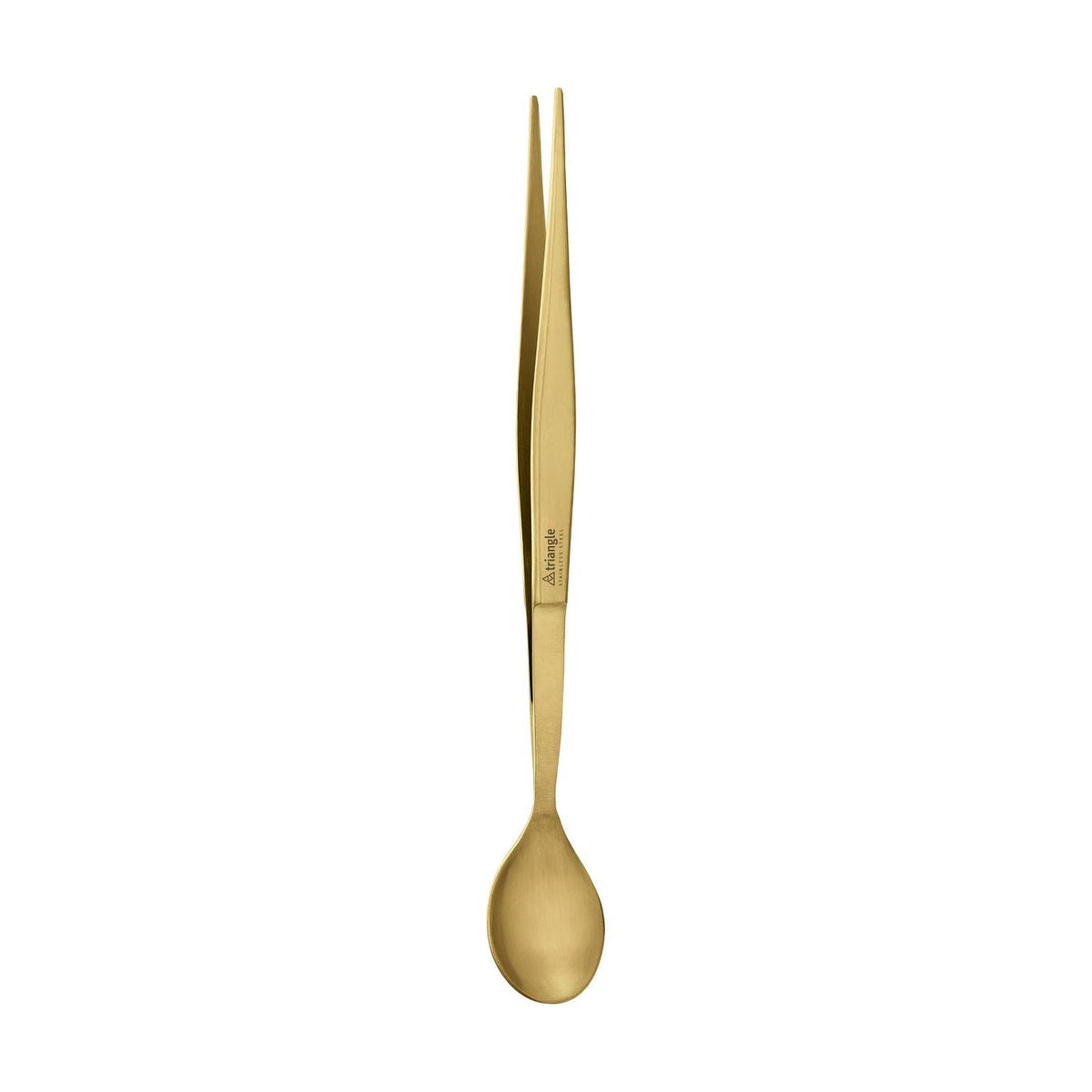 TRIANGLE Final Touch Pinspoon pincet met lepel goudkleurig