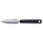 TRIANGLE RVS meloen- pompoen- fruit- groenten - aardappelen uitsteker met zwart heft