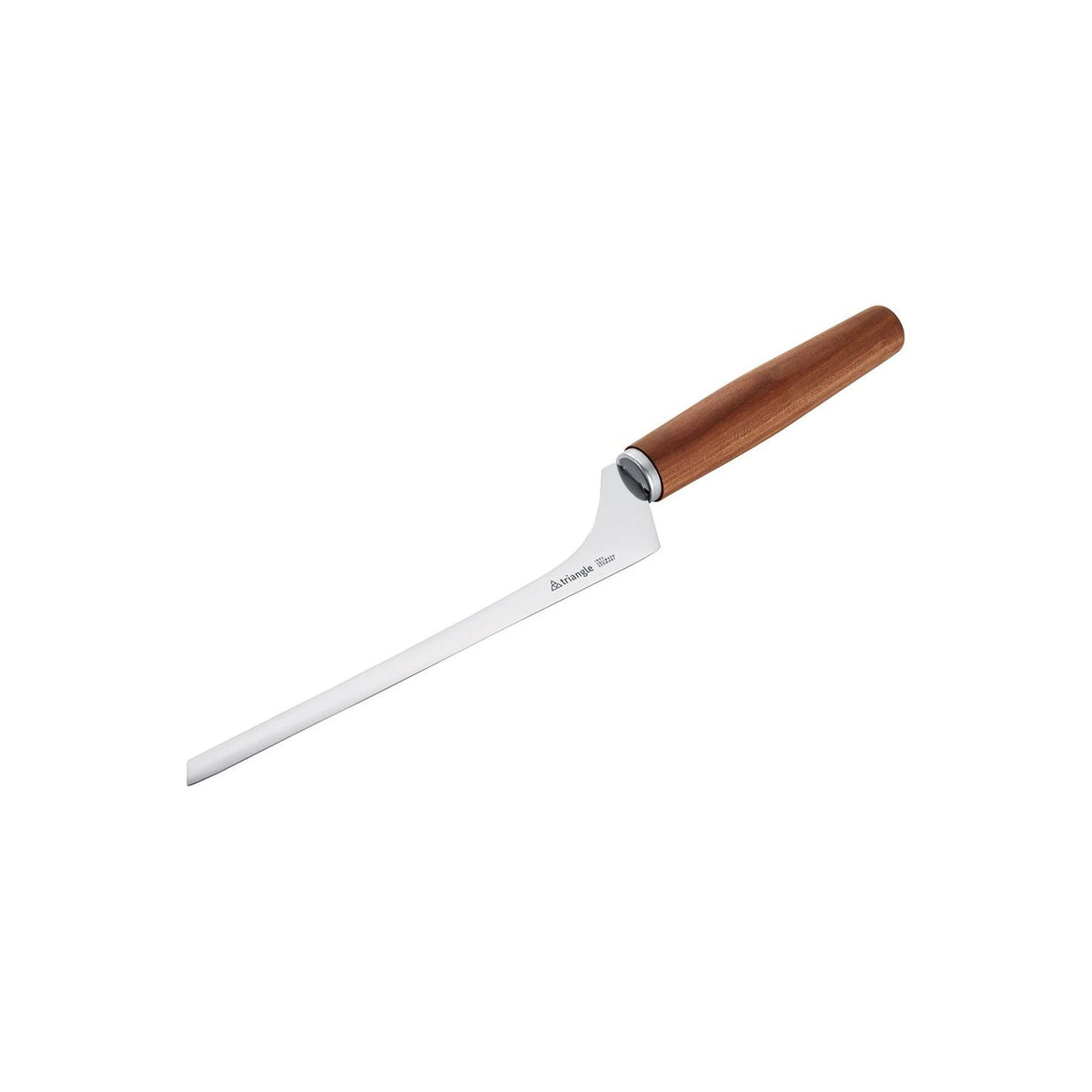 TRIANGLE Sense Kaasmes RVS 16,5cm lemmet en FSC pruimenhout heft