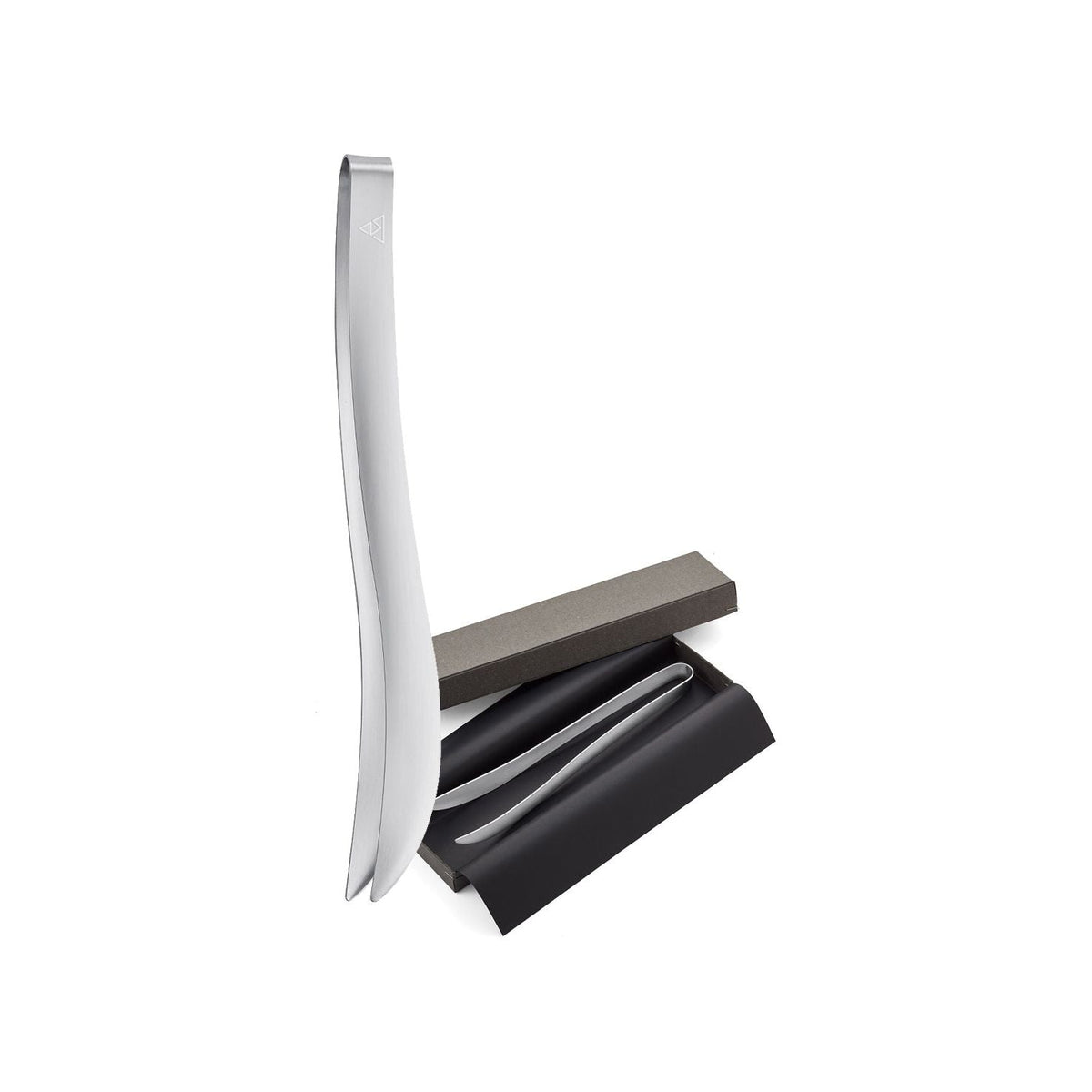 TRIANGLE roestvrijstalen 18/10 gourmet- mossel- serveer-pincet lengte 18,5cm