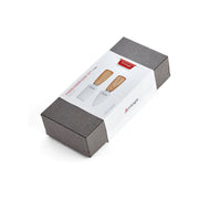 TRIANGLE Soul kaasmes set van 2 stuks, voor Parmesan FSC houten heft