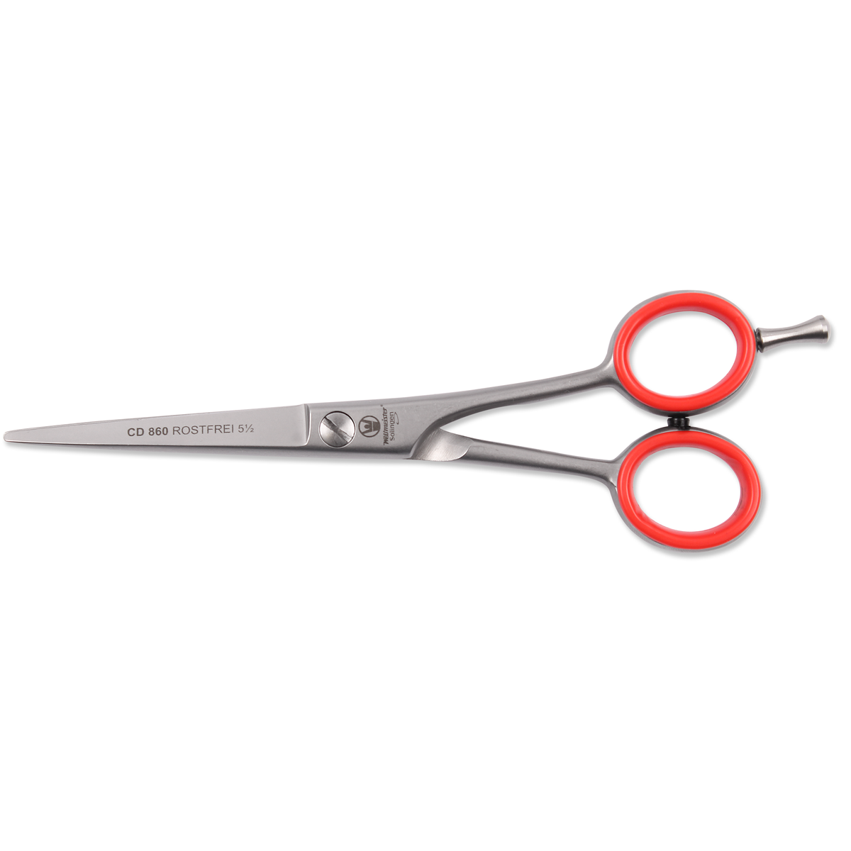 Kappersschaar gesatineerd RVS uit SOLINGEN lengte 14 cm