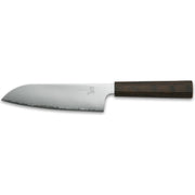 YAXELL HANA Santoku 16.5cm 3 laags roestvrijstaal met donkerbruin pakkawood heft
