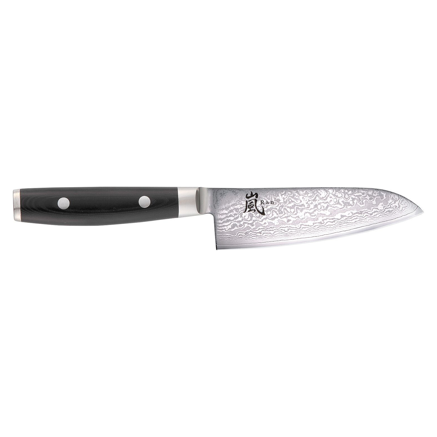 Yaxell Ran Santoku 12,5 cm 69 laags roestvrij damast staal met canvas-micarta heft