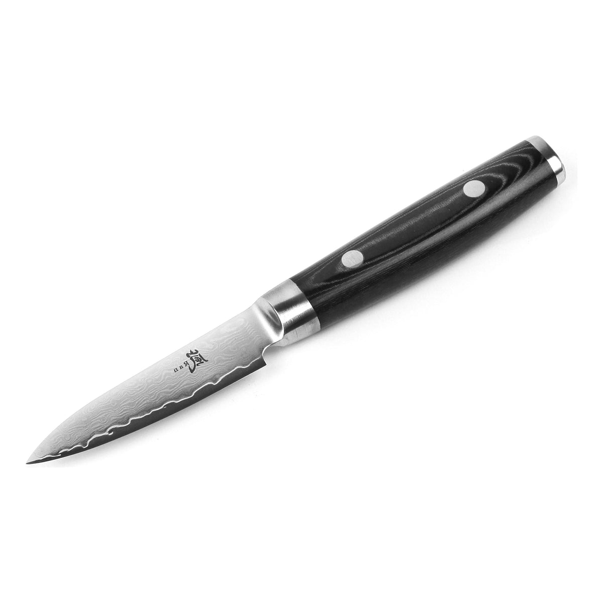 Yaxell Ran Schilmes 8 cm 69 laags roestvrij damast staal met canvas-micarta heft