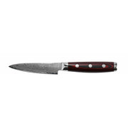 Yaxell Super Gou Office- petty- schilmes 8 cm 161 laags roestvrij damast staal micarta heft
