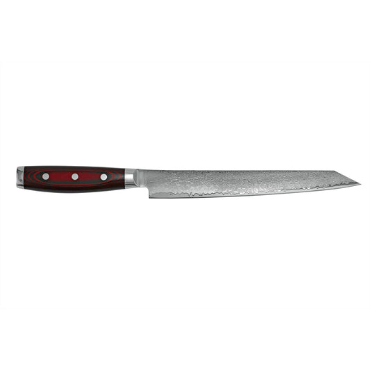 Yaxell Super Gou Vleesmes 23 cm 161 laags roestvrij damast staal met canvas-micarta heft