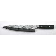 Yaxell Zen Koksmes 24 cm 37 laags roestvrij damast staal met canvas-micarta heft