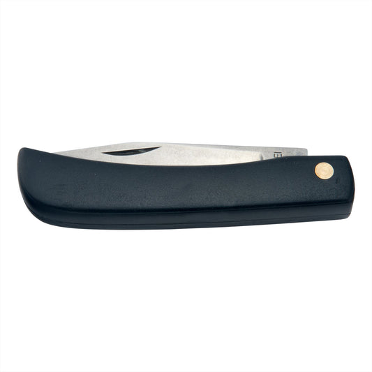 Zakmes slagers 19 cm zwart kunststof