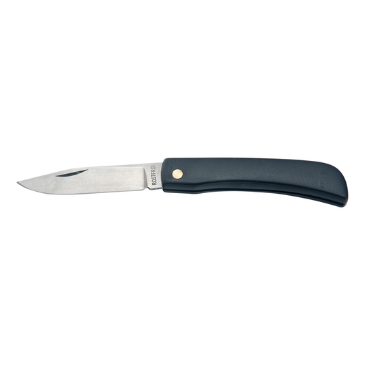 Zakmes slagers 19 cm zwart kunststof